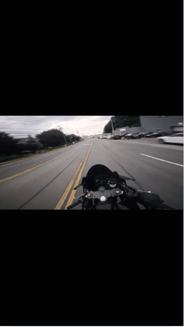 Raw motorcycle clip before adding a Ghostyhook overlay